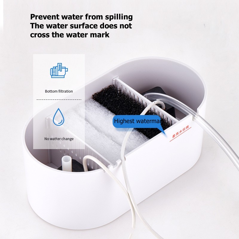 Mini Desktop Aquarium Fish Tan - Marine Aquarium Kit review and price