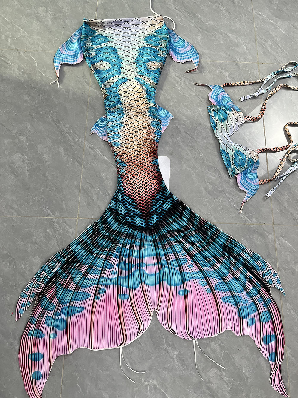 Colorful Dreamy Mermaid Tail A - Marine Aquarium Kit review and price