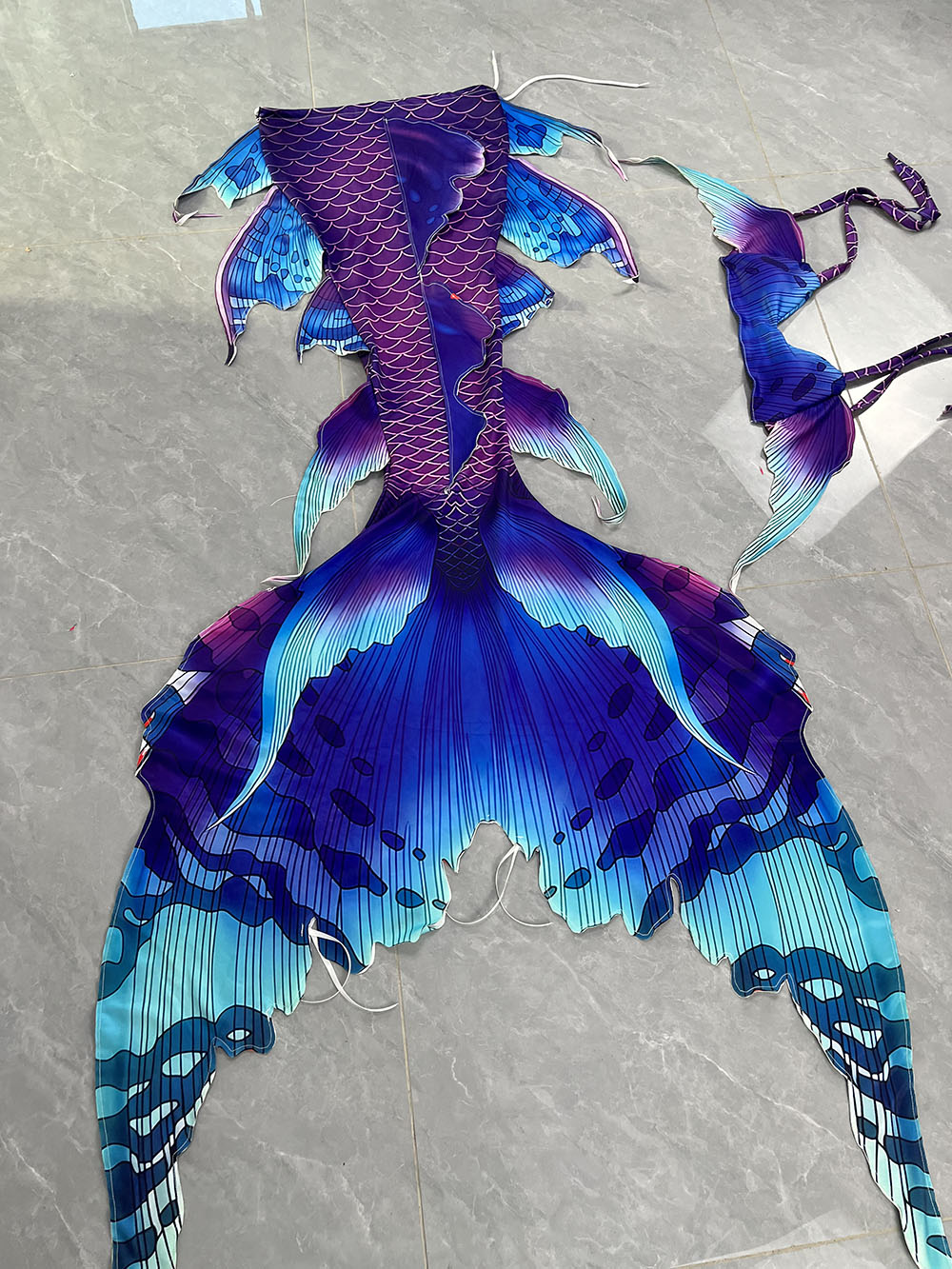 Colorful Dreamy Mermaid Tail A - Marine Aquarium Kit review and price
