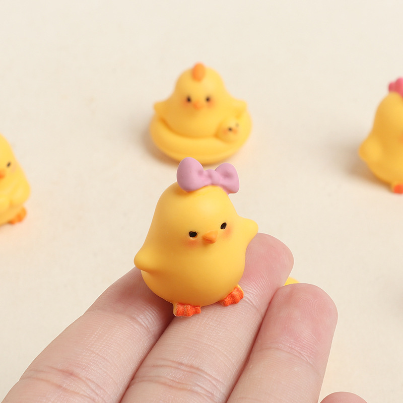 6Pcs Cute Resin Mini Chick Fig - Marine Aquarium Kit review and price