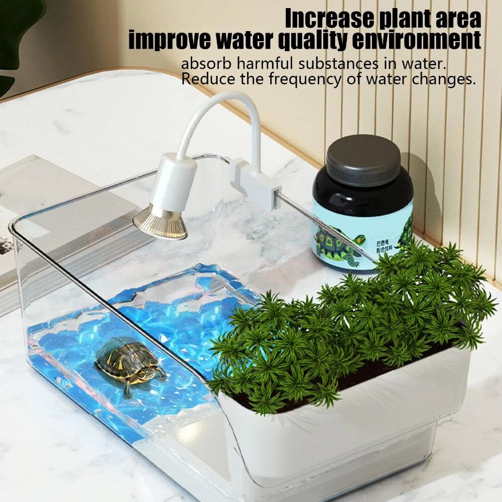 Transparent Turtle Tank with B - Marine Aquarium Kit review and price
