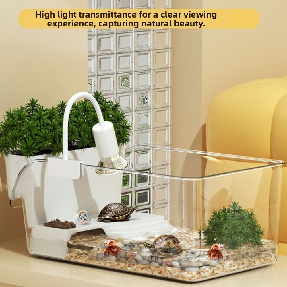 Transparent Turtle Tank with B - Marine Aquarium Kit review and price