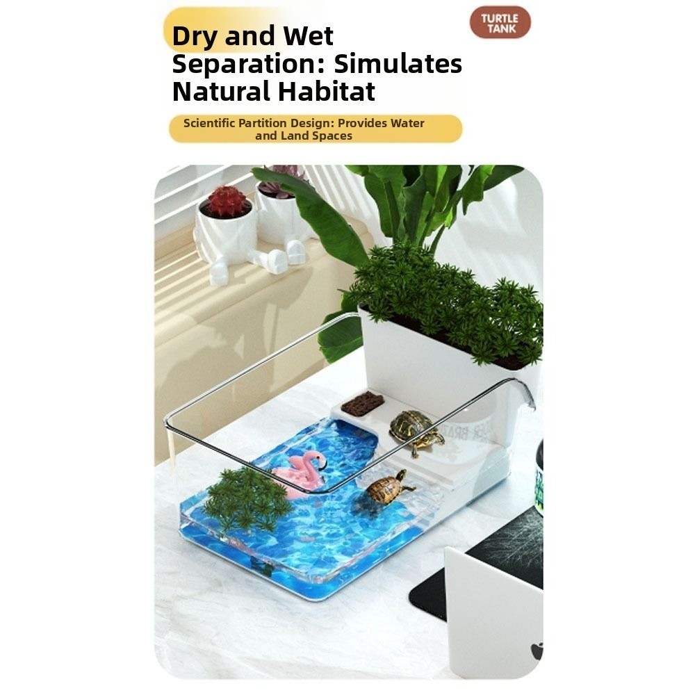 Transparent Turtle Tank with B - Marine Aquarium Kit review and price
