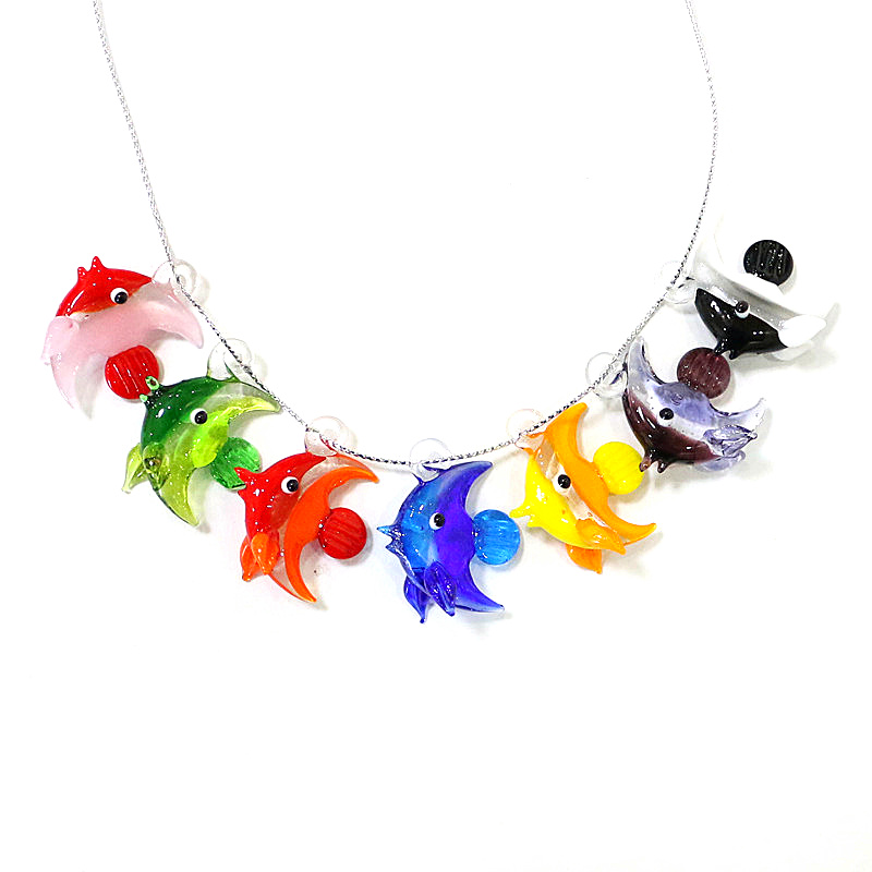 2pcs Mini Fish Glass Pendant C - Marine Aquarium & Regional Centre Reviews review and price